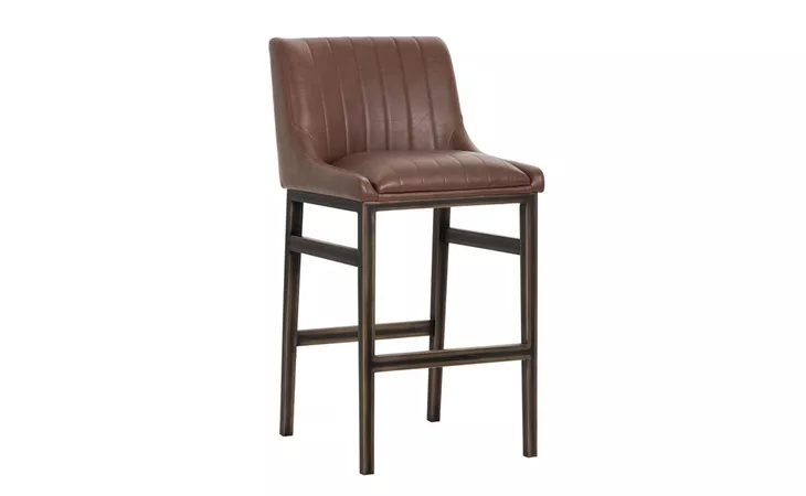 HALDEN HALDEN BARSTOOL - VINTAGE COGNAC SUNPAN FURNITURE  101742