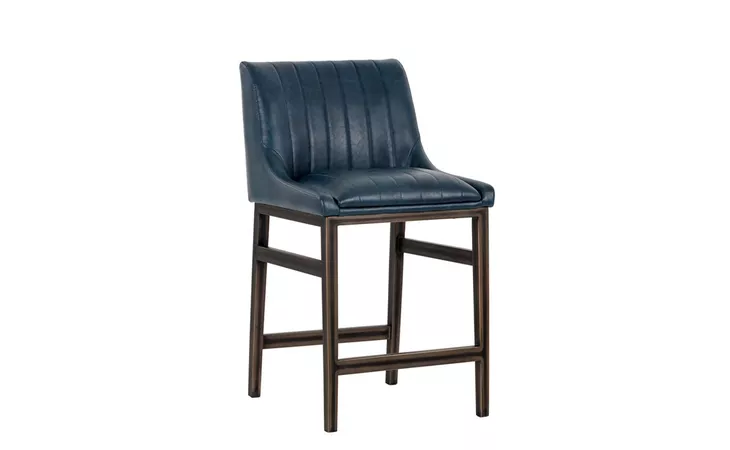 HALDEN HALDEN COUNTER STOOL - VINTAGE BLUE SUNPAN FURNITURE  101747