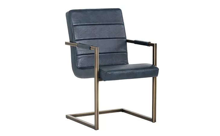 JAFAR JAFAR DINING ARMCHAIR - VINTAGE BLUE SUNPAN FURNITURE  102021