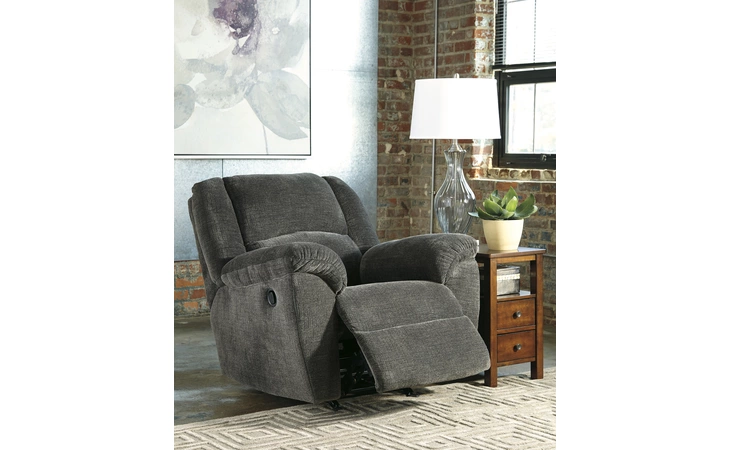 Timpson - Slate ROCKER RECLINER TIMPSON SLATE ASHLEY  6190125