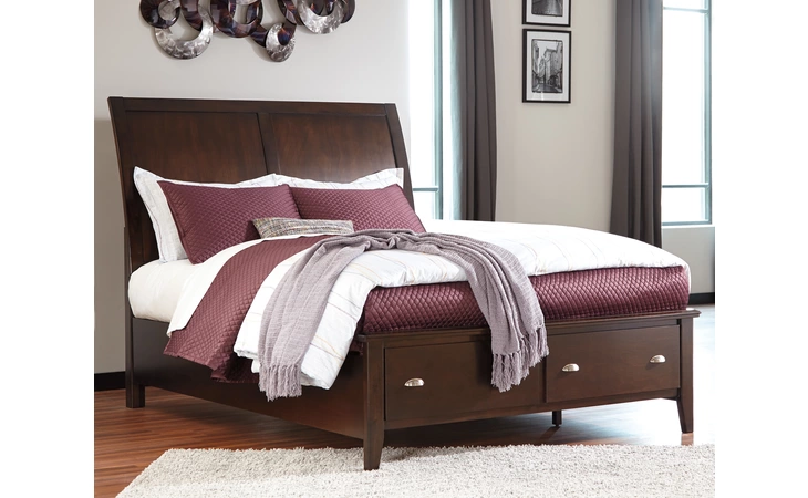 B598-96S QUEEN STORAGE RAILS EVANBURG ASHLEY  B598-96S