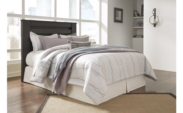 Brinxton KING/CAL KING PANEL HEADBOARD ASHLEY Charcoal B249-68