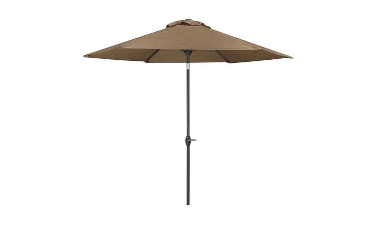 Umbrella Accessories - Brown MEDIUM AUTO TILT UMBRELLA ASHLEY  P000-981