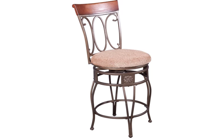 15D1019BS  WALLACE SWIVEL BISTRO STOOL