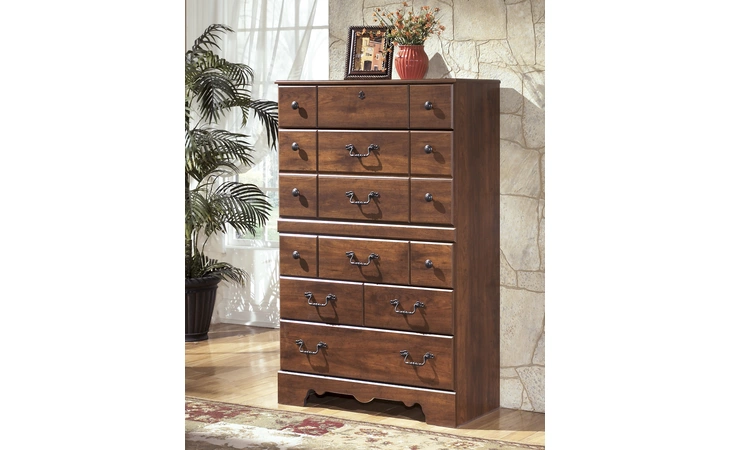 B258-46 TIMBERLINE FIVE DRAWER CHEST TIMBERLINE