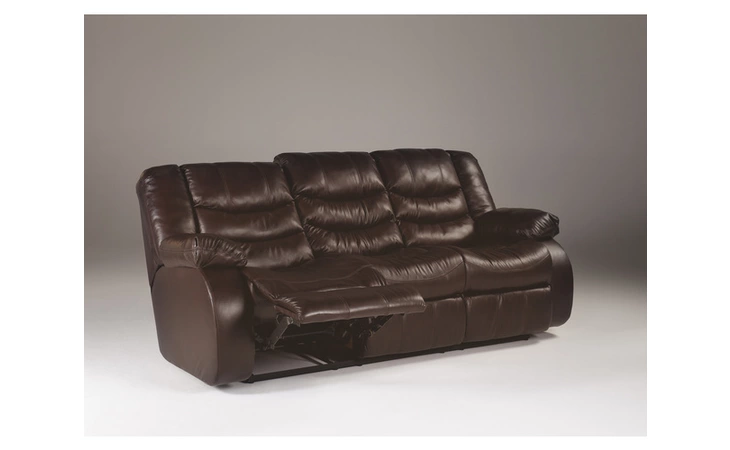 9140188 Leather D RECLINING SOFA