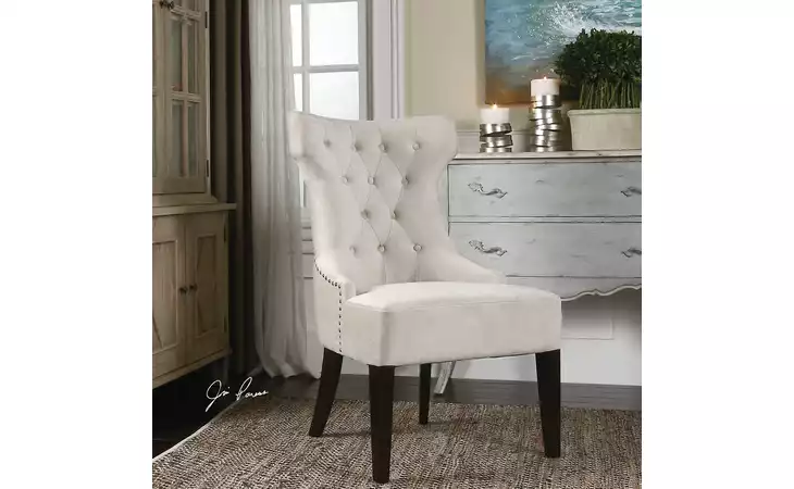 23239 ARLETTE WING CHAIR UTTERMOST  23239