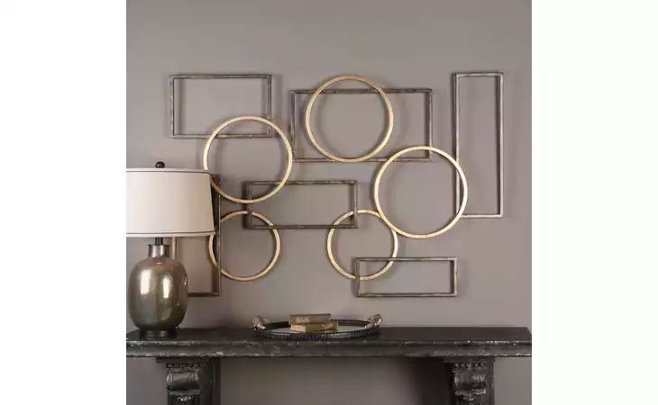 04062 ELIAS METAL WALL DECOR UTTERMOST  04062