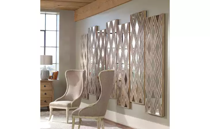 04116  TAHIRA WOOD WALL DECOR, RECTANGLE