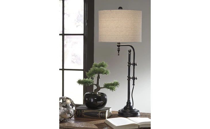 Anemoon METAL TABLE LAMP (1/CN) ASHLEY Black L734252