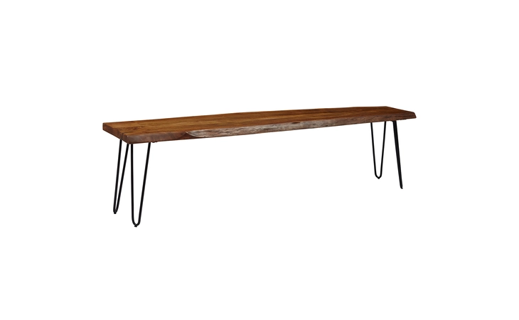 1781-70KD NATURE'S EDGE COLLECTION LIVE EDGE BENCH 70