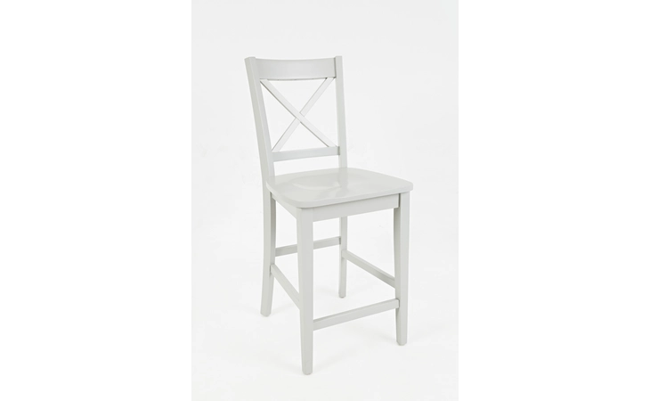 252-BS806KD SIMPLICITY COLLECTION X BACK COUNTER STOOL CHAIR (2/CTN) SIMPLICITY COLLECTION
