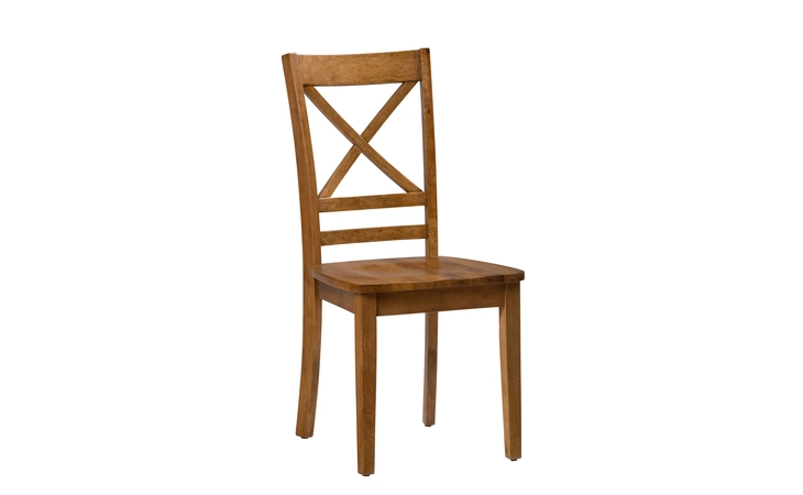 352-806KD SIMPLICITY COLLECTION X BACK SIDE CHAIR (2/CTN) SIMPLICITY COLLECTION