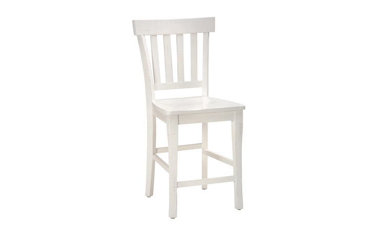 647-BS831KD MADAKET COLLECTION SLATBACK COUNTER HEIGHT STOOL (2/CTN) MADAKET COLLECTION