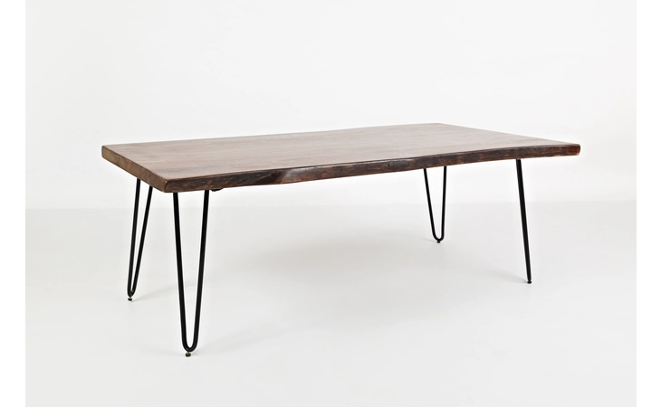NATURE'S EDGE COLLECTION LIVE EDGE COFFEE TABLE W/HAIRPIN LEGS NATURE'S EDGE COLLECTION JOFRAN  1780-1