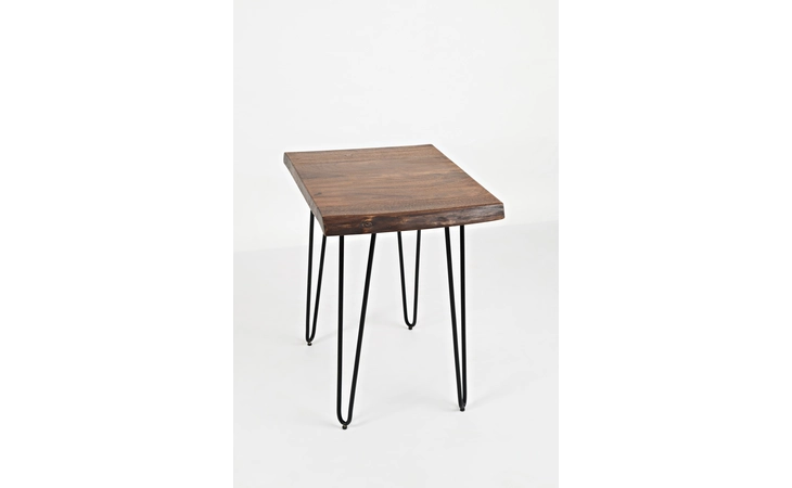 NATURE'S EDGE COLLECTION LIVE EDGE CHAIRSIDE TABLE W/HAIRPIN LEGS NATURE'S EDGE COLLECTION JOFRAN  1780-7