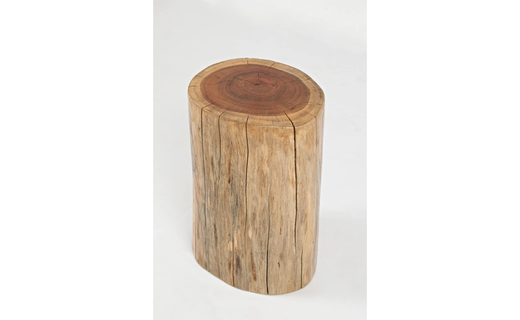 1730-12 GLOBAL ARCHIVE COLLECTION HARDWOOD STUMP ACCENT TABLE GLOBAL ARCHIVE COLLECTION