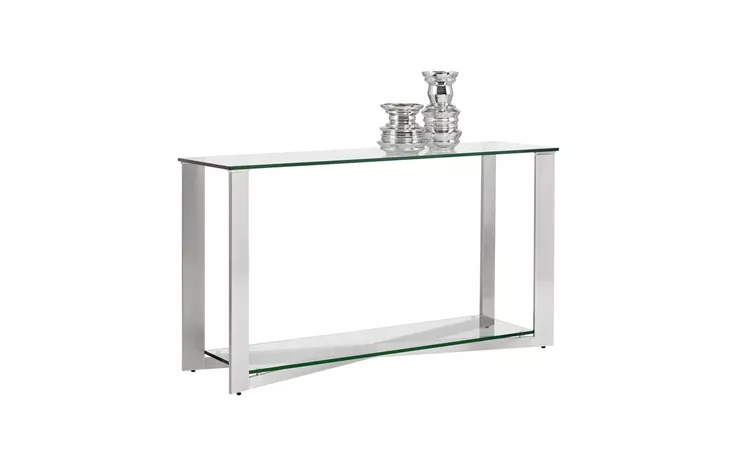 XAVIER XAVIER CONSOLE TABLE - STAINLESS STEEL SUNPAN  102372