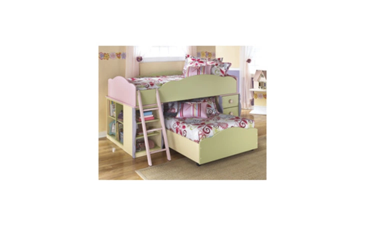 B140-68T DOLL HOUSE TWIN LOFT BED TOP