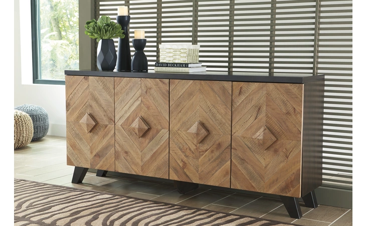Robin Ridge ACCENT CABINET ASHLEY Two-tone Brown A4000031