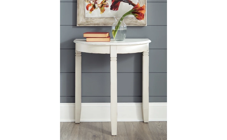 BIRCHATTA CONSOLE TABLE BIRCHATTA WHITE ASHLEY  A4000055