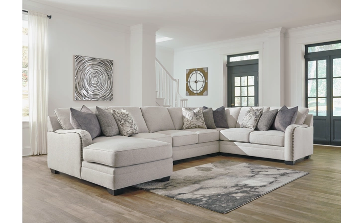 Dellara ARMLESS CHAIR ASHLEY Chalk 3210146