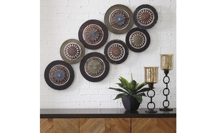 Dhruv - Multi WALL DECOR/DHRUV/MULTI ASHLEY Wall Decor A8010055