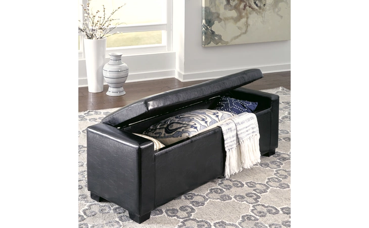 Benches UPHOLSTERED STORAGE BENCH ASHLEY Multi B010-209