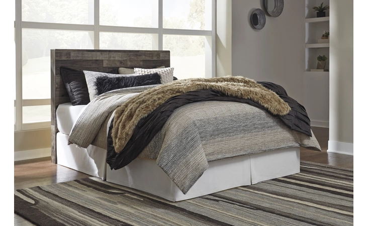 Derekson QUEEN PANEL HEADBOARD ASHLEY Multi Gray B200-57