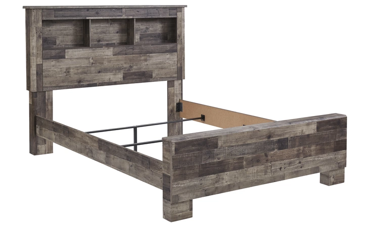 Derekson QUEEN PANEL RAILS ASHLEY Multi Gray B200-96
