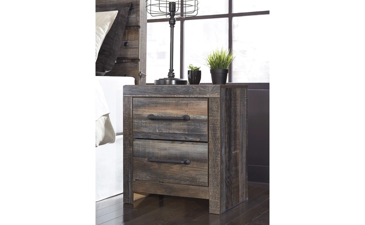 Drystan TWO DRAWER NIGHT STAND ASHLEY Multi B211-92