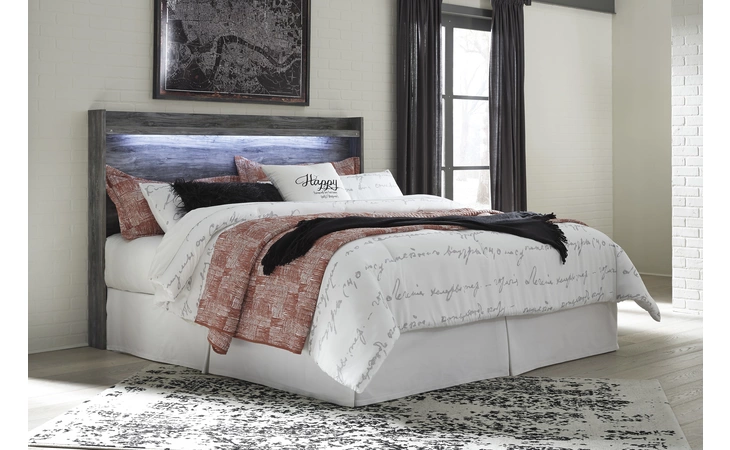 Baystorm KING PANEL HEADBOARD ASHLEY Gray B221-58