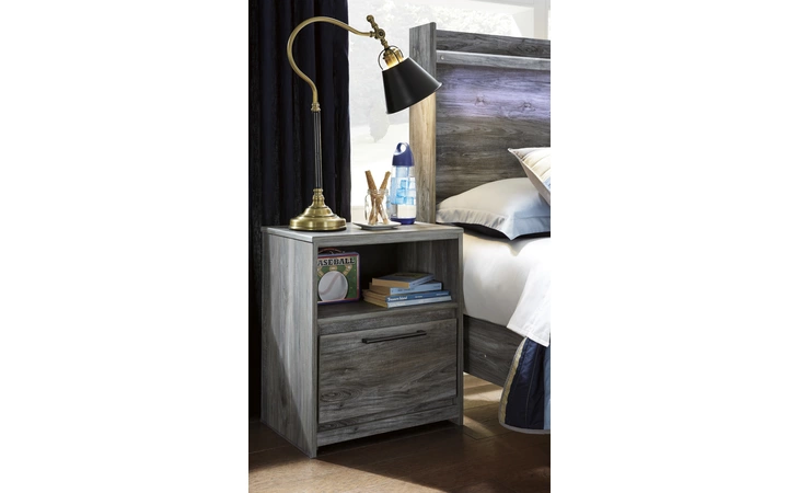 Baystorm ONE DRAWER NIGHT STAND ASHLEY Gray B221-91