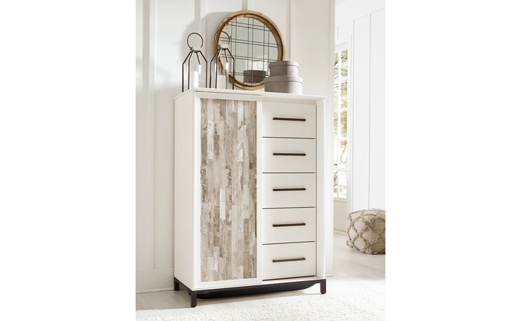 EVANNI DRESSING CHEST EVANNI MULTI ASHLEY  B315-48