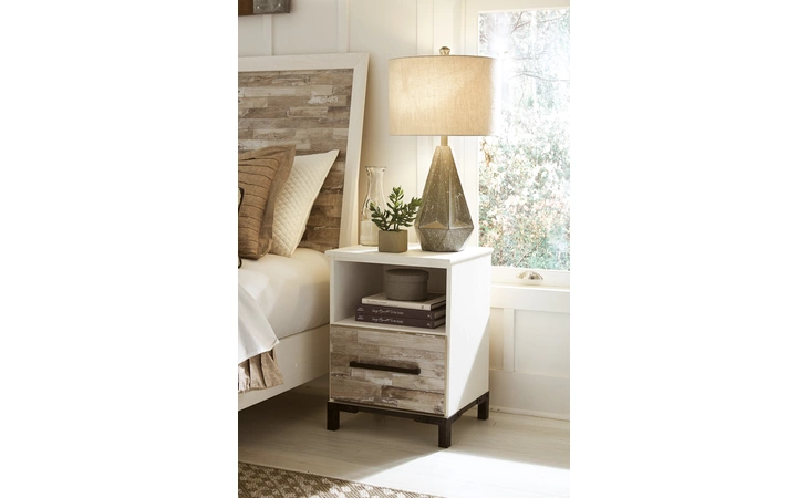 EVANNI ONE DRAWER NIGHT STAND EVANNI ASHLEY  B315-91