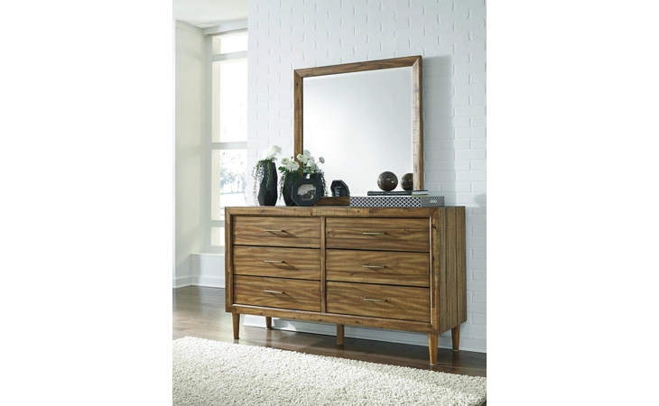 Broshtan BEDROOM MIRROR ASHLEY Light Brown B518-36