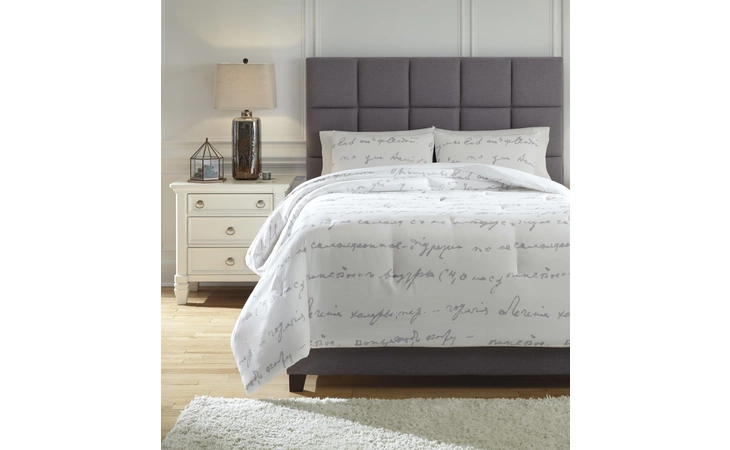 Adrianna KING COMFORTER SET ASHLEY King Comforter Set Q337003K
