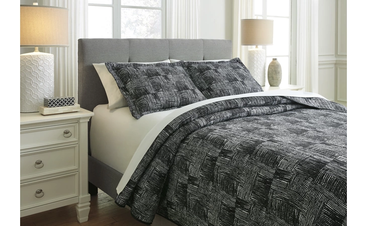 Jabesh QUEEN QUILT SET ASHLEY Queen Quilt Set Q365033Q