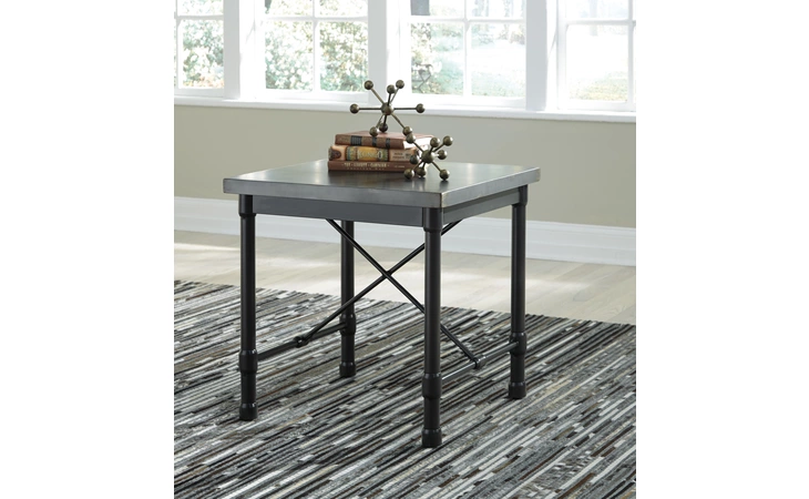 T328-2 MINNONA SQUARE END TABLE MINNONA