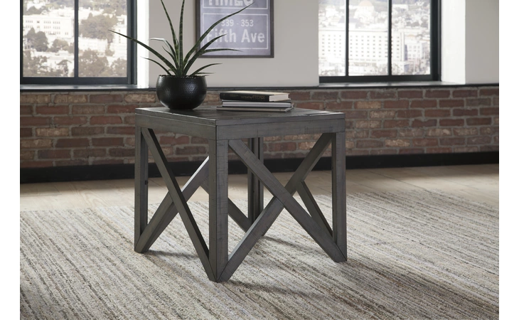 Haroflyn SQUARE END TABLE ASHLEY Square End Table T329-2