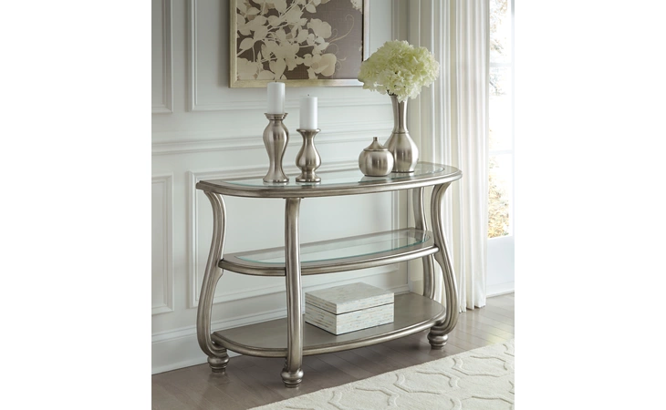 Coralayne SOFA TABLE ASHLEY Sofa Table T820-4