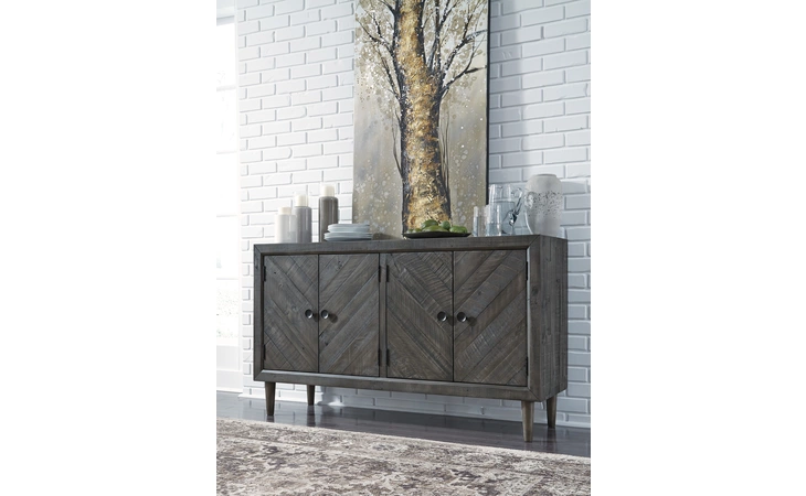 D568-60 Besteneer - Dark Gray DINING ROOM SERVER BESTENEER