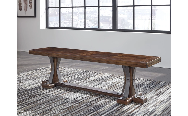 DEVASHEEN DINING ROOM BENCH DEVASHEEN ASHLEY  D687-00