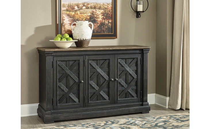 Tyler Creek DINING ROOM SERVER ASHLEY Black/Gray D736-60