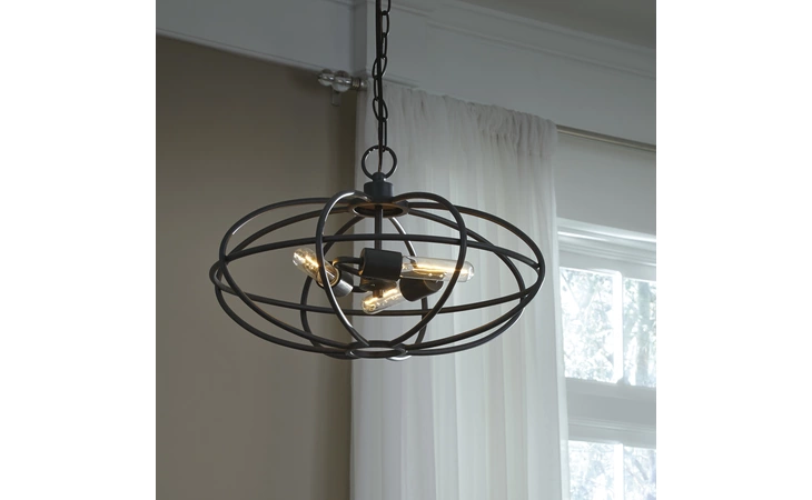 L000708 KENTURAH METAL PENDANT LIGHT (1 CN)