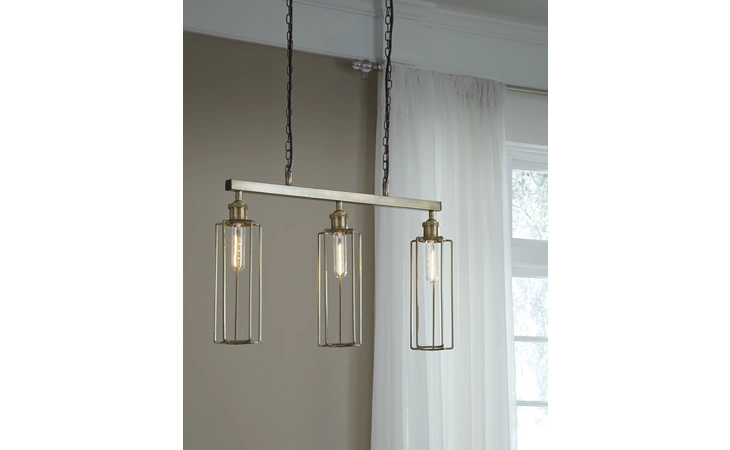 HILARY METAL PENDANT LIGHT (1 CN) ASHLEY  L000738