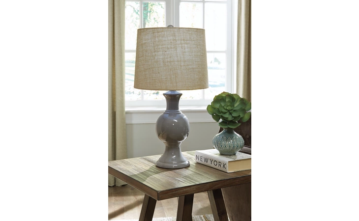 Magdalia CERAMIC TABLE LAMP (1/CN) ASHLEY Ceramic Table Lamp (1/CN) L100644