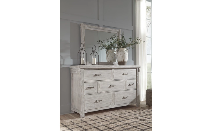 Brashland BEDROOM MIRROR ASHLEY FURNITURE White B740-36
