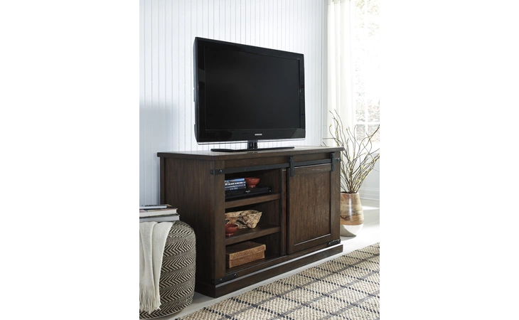 Budmore MEDIUM TV STAND ASHLEY Rustic Brown W562-28