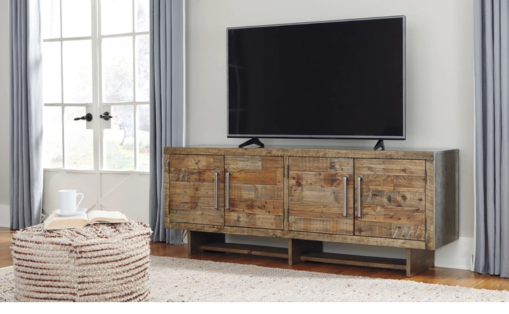 W665-68 Mozanburg EXTRA LARGE TV STAND